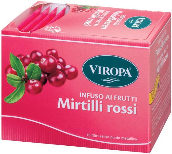 INFUSO mirtilli rossi